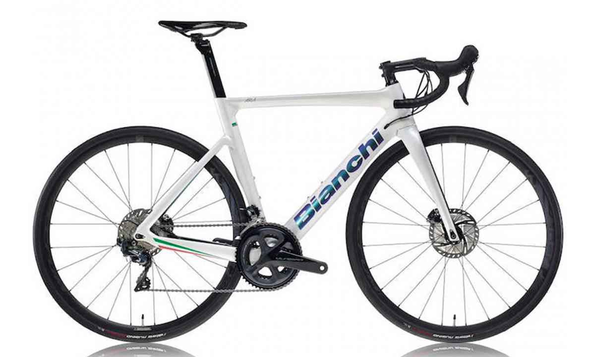 Фотография Велосипед Bianchi Aria Aero Ultegra 28" (2020) 2020 white